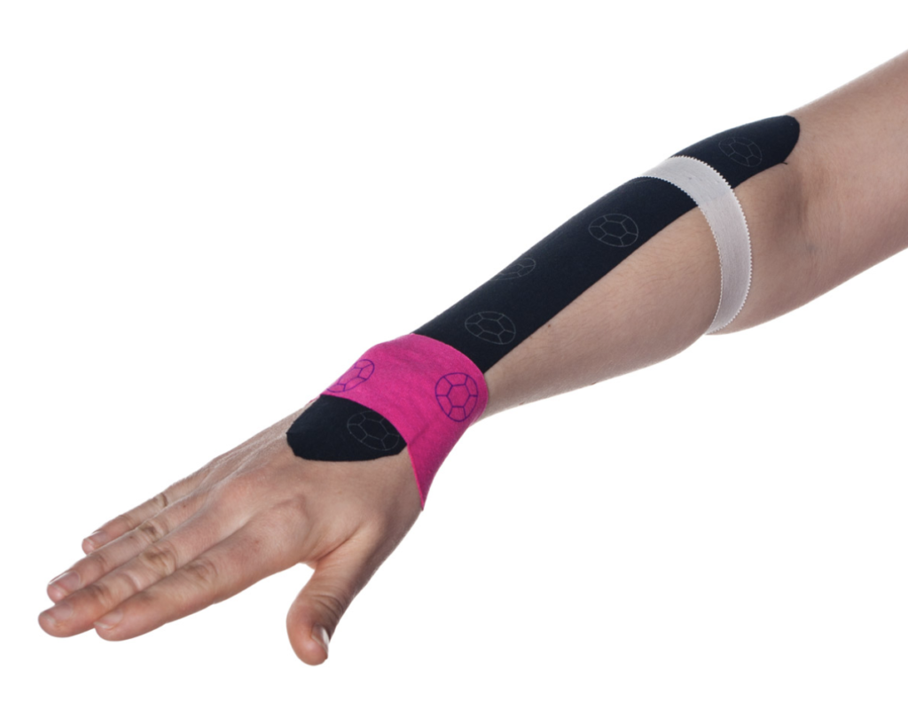 HOW TO WRAP TENNIS ELBOW WITH KT TAPE